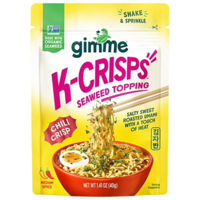 Gimme Seaweed Kcrisps Chili - 1.41 oz - Image 1