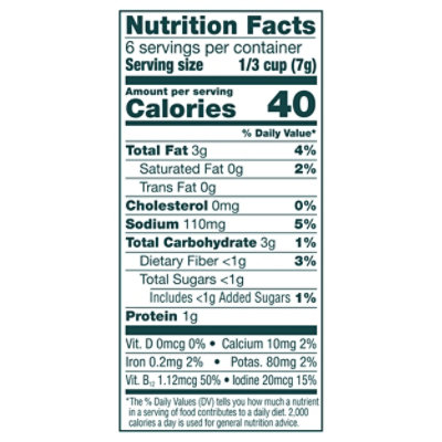 Gimme Seaweed Kcrisps Chili - 1.41 oz - Image 3