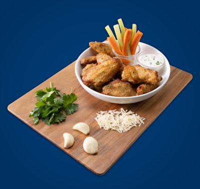 Perdue Air Fryer Ready Garlic Parmesan Crispy Chicken Wings 22oz - 22 OZ - Image 7
