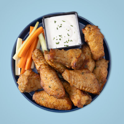 Perdue Air Fryer Ready Garlic Parmesan Crispy Chicken Wings 22oz - 22 OZ - Image 3