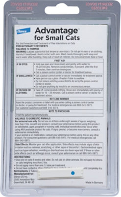 Advantage Small Cat  2 X 0.4ml - 2 ct - Image 4