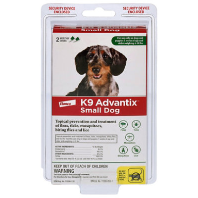 K9 Advantix Small Dog  2 X 0.4ml - 2 ct - Image 1