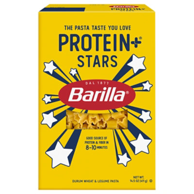 Stars Protein+ Barilla 14.5oz Pasta Box Usa - 14.5 oz - Image 2
