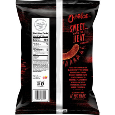 Cheetos Puffs Cheese Flavored Snacks Sweet Phantom Heat, 8 Oz - 8 oz - Image 4