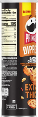 Pringles Wavy Crisps Bacon Cheddar Dippers 5.3oz - 5.3 oz - Image 5