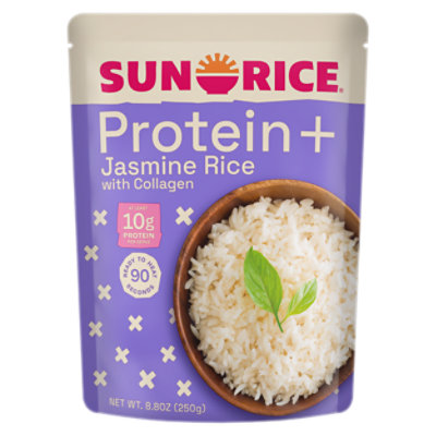 Sunrice Rice Jasmine Rice Protein Collagen - 8.8 oz - Image 1