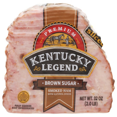 Kentucky Legend Premium Sliced Q Brown Sugar Ham 32oz - 32 OZ - Image 1