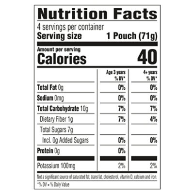 Us Gerber Get Ems Squeezies Peach Apple Twist 4 Pouches - 10 Oz Box - 4 ct - Image 3