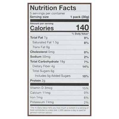 Madegood Crunch Squares Chocolate 5 Ct - 5 ct - Image 3