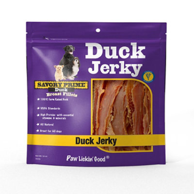 Savory Prime Duck Jerky 16oz - 16 oz - Image 1