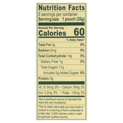 Solely Fruit Gummies Mango Blueberry 5ct - 5 ct - Image 3