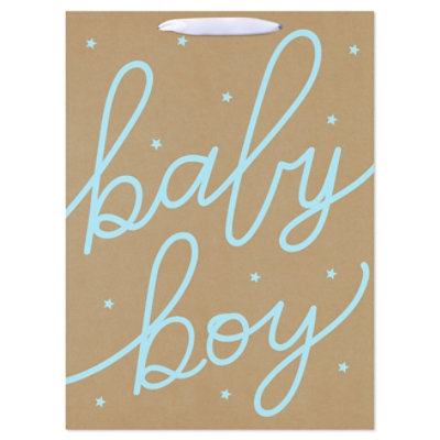 American Greetings 20 in. Baby Boy Jumbo Gift Bag (1-Count) - Image 4