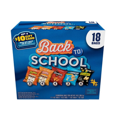 Frito Lay Snacks Back To School Variety Pack - 18 ct - Image 1
