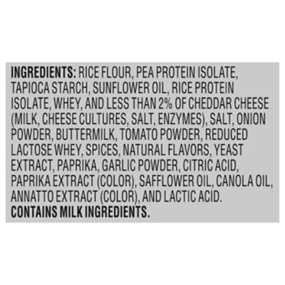 Popcorners Popped Corn Snacks Protein Zesty Cheddar - 4 ct - Image 3