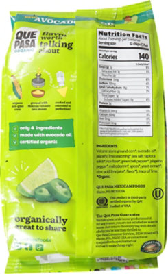 Que Pasa Tortilla Chips Jalapeno & Lm Chips 7.5oz - 7.5 oz - Image 5