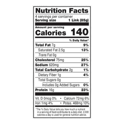Farmer Focus Organic Southwestern Style Cheddar Chicken Sausage 12oz - 12 OZ - Image 3