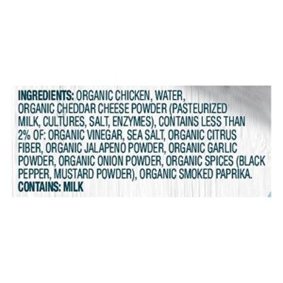 Farmer Focus Organic Southwestern Style Cheddar Chicken Sausage 12oz - 12 OZ - Image 4