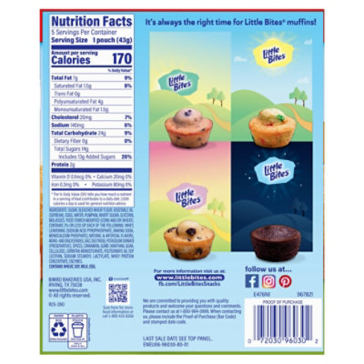 Entenmann's Little Bites Pumpkin Mini Muffins - 7.5 oz - Image 5