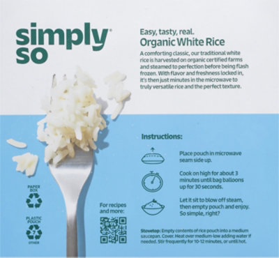 Simply So Rice White 2pc - 20 oz - Image 5