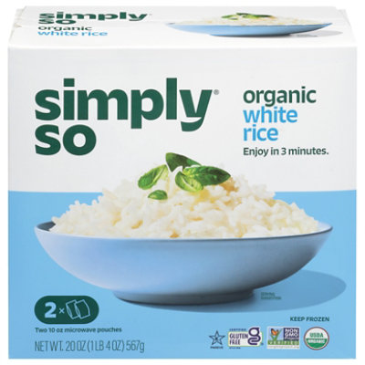 Simply So Rice White 2pc - 20 oz - Image 1