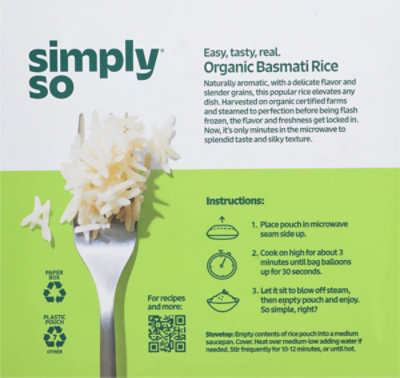 Simply So Rice Basmati 2pc - 20 oz - Image 5