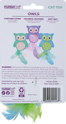 Owl For Cat - Contains Catnip And Crinkle - 1 ea - Image 3