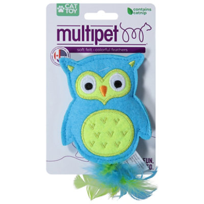 Owl For Cat - Contains Catnip And Crinkle - 1 ea - Image 1