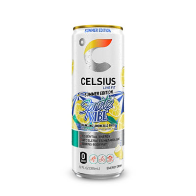Celsius Sparkling Spritz Vibe Summer Edition Energy Drink 12fl Oz Single Can - 12 fl oz - Image 5