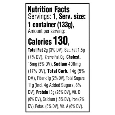 Breakstones Pineapple Cottage Cheese Doubles 2% Low Fat 4.7 Oz - 4.7 oz - Image 3