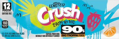 Crush Back To The 90s Big Troppa Punch Soda Cans - 12-12 fl oz - Image 5