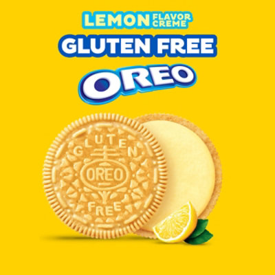 Oreo Lemon Gluten Free Sandwich Cookies - 12.47 Oz - Image 2