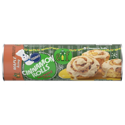 Pillsbury Elf Cinnamon Rolls With Maple Icing 8-ct - 12.4 oz - Image 1