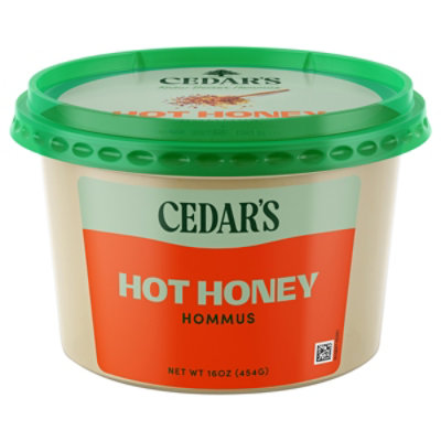 16 Oz Hot Honey Hommus - 16 OZ - Image 2