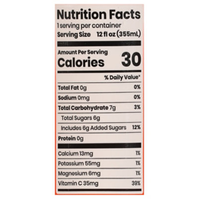 Caliwater Cactus Water Blood Orange - 12 fl oz - Image 3