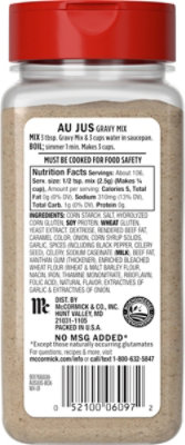 Mccormick Au Jus Gravy Mix, 9.0 Oz - 9.4 oz - Image 5