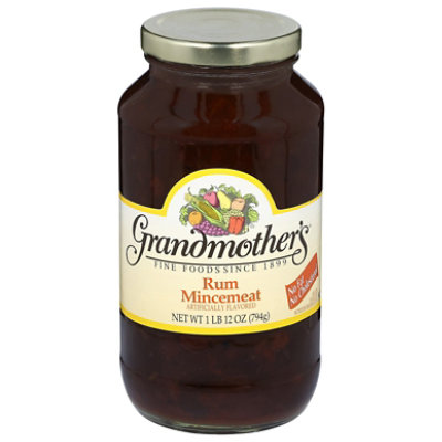 Grandmothers Mincemeat Rum Flavored - 28 oz - Image 1