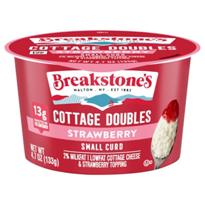 Breakstone's Doubles Strawberry Cottage Cheese 4.7 Oz - 4.7 oz - Image 1