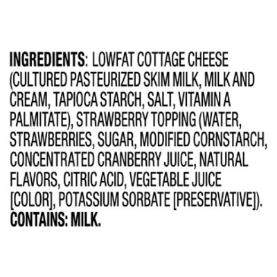 Breakstone's Doubles Strawberry Cottage Cheese 4.7 Oz - 4.7 oz - Image 4