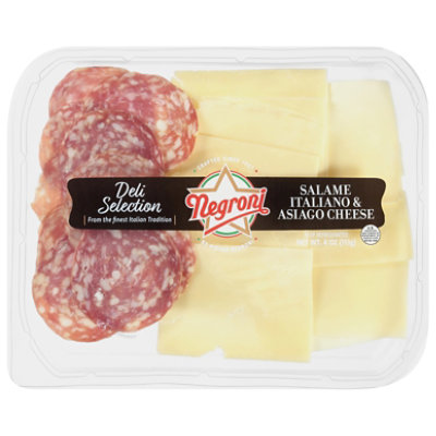 Negroni Rt Salame Italiano & Asiago Cheese - 4 OZ - Image 2