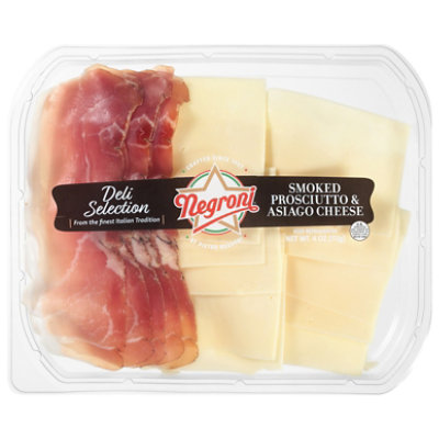 Deli Selection Smoked Prosciutto & Asiago Cheese - 4 OZ - Image 2