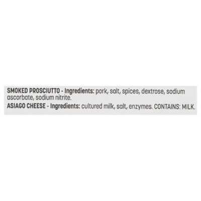 Deli Selection Smoked Prosciutto & Asiago Cheese - 4 OZ - Image 4