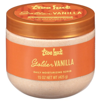 Tree Hut Golden Vanilla Daily Moisturizing Scrub - 15 oz - Image 2