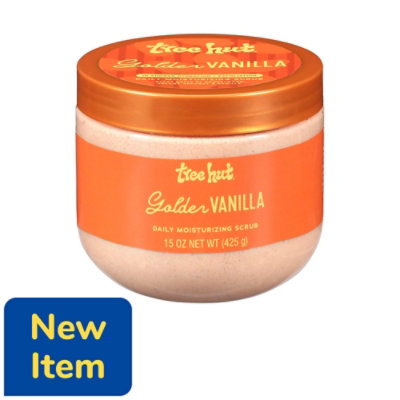 Tree Hut Golden Vanilla Daily Moisturizing Scrub - 15 oz - Image 1