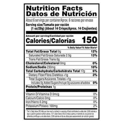 Pringles Crisps Buffalo Wild Wings Garlic Parmesan 5.57oz - 5.57 oz - Image 3