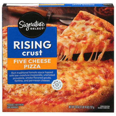 S Sel Rising Crust Five Cheese Pizza - 26 oz - Image 2