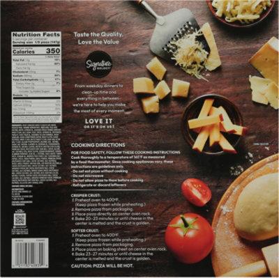 S Sel Rising Crust Five Cheese Pizza - 26 oz - Image 5