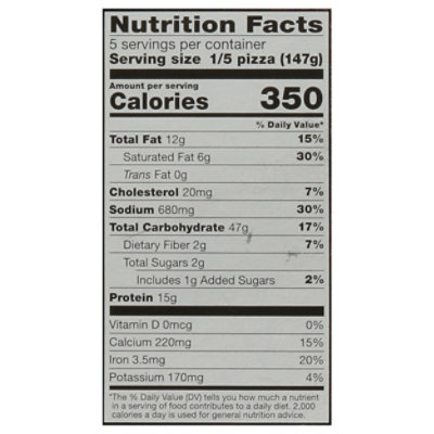 S Sel Rising Crust Five Cheese Pizza - 26 oz - Image 3