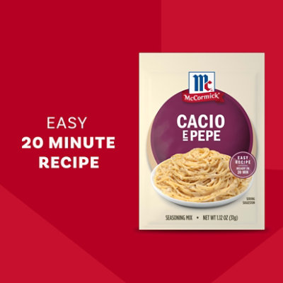 Mccormick® Cacio E Pepe 1.12 Oz - 1.12 oz - Image 2