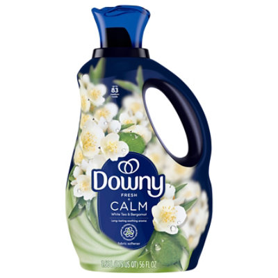 Downy Liquid Fabric Softener Fresh + Calm, White Tea & Bergamot - 56 Fl. Oz. - 56 fl oz - Image 2
