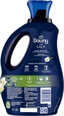 Downy Liquid Fabric Softener Fresh + Calm, White Tea & Bergamot - 56 Fl. Oz. - 56 fl oz - Image 4